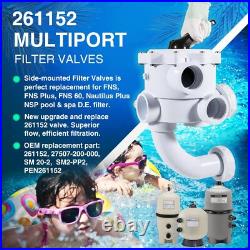 261152 2-Inch Threaded Multiport Valve for FNS, FNS Plus, Pool & Spa D. E. Filters 261152 2-Inch Threaded Multiport Valve for FNS, FNS Plus, Pool & Spa D. E. Filters