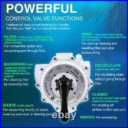 261152 2-Inch Threaded Multiport Valve for Pentair FNS, FNS Plus, Nautilus Plus