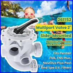 261152 Multiport Valve Kit 2 For Pentair FNS, FNS Plus, Nautilus Plus DE Filter 261152 Multiport Valve Kit 2 For Pentair FNS, FNS Plus, Nautilus Plus DE Filter