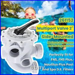 261152 Multiport Valve for Pentair FNS/FNS Plus/Nautilus Plus Pool D. E. Filter 261152 Multiport Valve for Pentair FNS/FNS Plus/Nautilus Plus Pool D. E. Filter