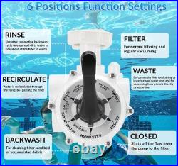 261173 1-1/2 Multiport Control Valve Replacement for Pentair Pool 1.5inch