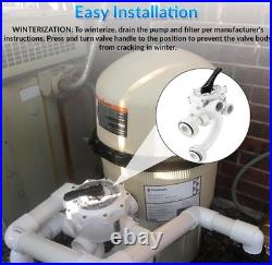 261173 1-1/2 Multiport Control Valve Replacement for Pentair Pool 1.5inch