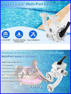 261173 1-1/2 Multiport Control Valve Replacement for Pentair Pool 1.5inch