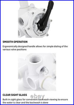 261173 1-1/2 Multiport Control Valve Replacement for Pentair Pool 1.5inch