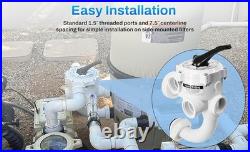 261173 1-1/2 Multiport Control Valve Replacement for Pentair Pool 1.5inch