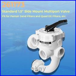 261173 1-1/2 Multiport Valve Replacement for Pentair Quad D. E. And Sand Filters