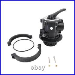 261186 Top Mount Multiport Valve 1-1/2 Ports with Clamp and O-ring Pentair