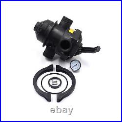 262506 1-1/2Inch 6-Way Clamp Style Valve Compatible with Pool & Spa Sand Filter