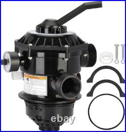 262506 1-1/2-Inch 6-Way Clamp Style Valve Compatible with Pentair 262506 Multipo