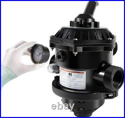 262506 1-1/2-Inch 6-Way Clamp Style Valve Replacement for Pool & Spa Sand Filter 262506 1-1/2-Inch 6-Way Clamp Style Valve Replacement for Pool & Spa Sand Filter