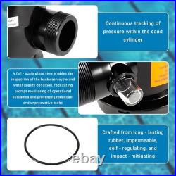 263085 Top Mount Multiport Valve Compatible with Pentair Tagelus Sand Filters, 2