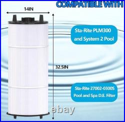 27002-0300S Pool Filter Cartridge for Sta-Rite System 2 Modular Medi PLM300 READ 27002-0300S Pool Filter Cartridge for Sta-Rite System 2 Modular Medi PLM300 READ