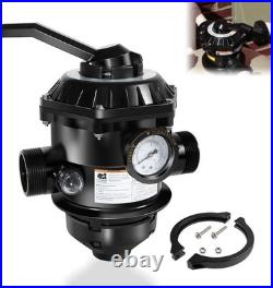 272526 Sand Filter Multiport Valve Replacement for Pentair 262506 1-1/2 Inch 6 W