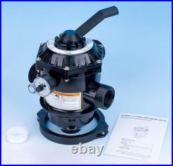 272526 Sand Filter Multiport Valve Replacement for Pentair 262506 1-1/2 Inch 6 W