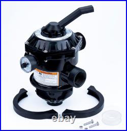 272526 Sand Filter Multiport Valve Replacement for Pentair 262506 1-1/2 Inch 6 W