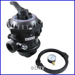 27502-154-000 Multi-Port 1.5In Fpt Valve Black T/M Sand With Clamp 27502-154-000 Multi-Port 1.5In Fpt Valve Black T/M Sand With Clamp