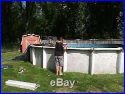 28 ft pool and sand filter