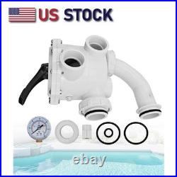 2 Multiport Valve Replacement For Hayward Triton & Quad DE Pool Filter SM2-PP3