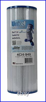 2 New Unicel 4CH-949 Pool Spa Waterway Replacement Filter Cartridges 50 Sq Ft