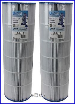 2 New Unicel C-8413 Pool Spa Replacement Cartridge Filters 125 Sq Ft Sta-Rite