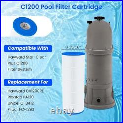 2-PACK PA120 Pool Filter for Hayward Star Clear Plus C1200, CX1200RE, C-8412 US
