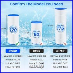 2-PACK PA120 Pool Filter for Hayward Star Clear Plus C1200, CX1200RE, C-8412 US
