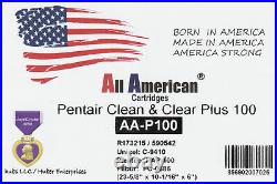 2 PACK Pentair Clean & Clear Plus 100, Unicel C-9410, Pleatco PAP100, Cartridge