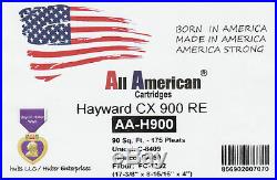2 PK ALL AMERICAN, Pleatco PA90, Hayward CX900RE Unicel C8409 C-1292 Pool Filter