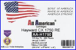 2 PK Unicel C-8417, Hayward CX1750RE, Pleatco PA175, Filbur FC1294, Pool Cartridge