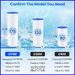 2-Pack PA175 Pool Filter Cartridge for Hayward C1750, CX1750RE, C-8417, FC-1294 2-Pack PA175 Pool Filter Cartridge for Hayward C1750, CX1750RE, C-8417, FC-1294