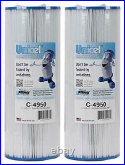 2 Unicel C4950 Filter Cartridges