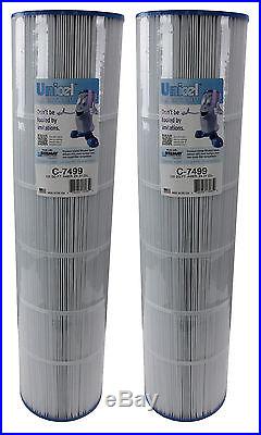 2 Unicel C-7499 Spa Replacement Cartridge Filters 100 Sq Ft American Premier