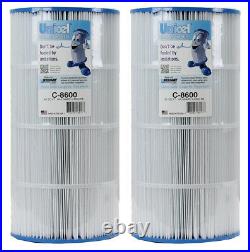2 Unicel C-8600 Filter Cartridges Hayward Star Clear II C800 C1500 CX800RE PA80