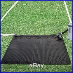 (2 pack) Intex 28685E Above Ground Swimming Pool Water Heater Solar Mat, Black