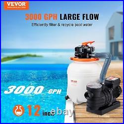 3000GPH Sand Filter Pump and Hayward Dyna-Skim Pool Skimmer Bundle