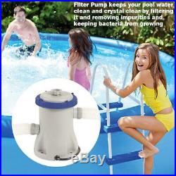 300 Gallon Water Purification Filter Pump Swimming Pool Water Purifier