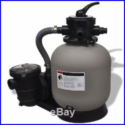 4500 GPH Saltwater System with Sand Filter Pump Above Ground Swimming Pool Set