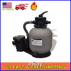 4755 GPH Water System with Sand Filter Pump Clear Above Ground Swimming Pool Hot