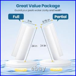 48 Sq. Ft FS-2004 DE Grid Pool Replacement Filter Set Compatible with Unicel F