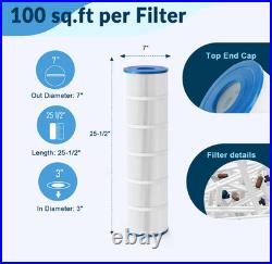4PK C4000 Pool Filter Cartridges Fits Hayward SwimClear C4000/C4000S, PA100N 4PK C4000 Pool Filter Cartridges Fits Hayward SwimClear C4000/C4000S, PA100N