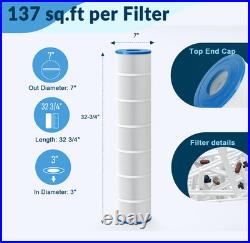 4PK C5520 Pool Filter Cartridges Fits Hayward CX1380/C-5500, PA137 4PK C5520 Pool Filter Cartridges Fits Hayward CX1380/C-5500, PA137