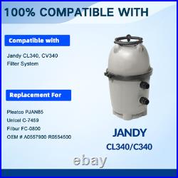 4PK CV340 Pool Filter Cartridges Fits Jandy CL340/CV340, PJAN85, Ultral-A8