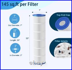 4PK CV580 Pool Filter Cartridges Fits Jandy CL580/CV580, PJAN145, Ultral-A10
