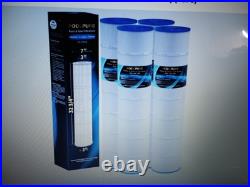 4Pk. POOLPURE PLF137A Pool Filter for PA137, Unicel C-7490, Filbur FC-1297