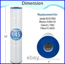 4X Pool Filter for Jandy CL580 & CV580 C-7482 FC-0820 FC-6415 PJAN145 #US STOCK