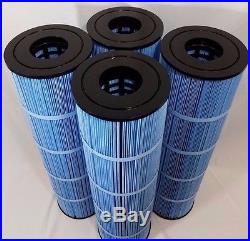 4 BLUE Pentair Clean Clear 420 XLS718 Cartridge fit PLEATCO PCC105 R178584 C7471