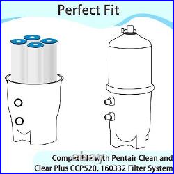 (4) Future Way Pool Filters CCP520 replaces PCC130/178585/R173578/C7472/FC19