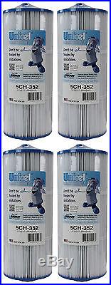 4 New Unicel 5CH-352 Marquis Spa Replacement Filter Cartridges 35 Sq Ft FC-0196
