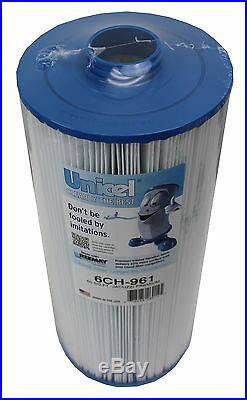 4 New Unicel 6CH-961 Replacement Jacuzzi Spa Filter Cartridges 60 Sq Ft PJW60TL