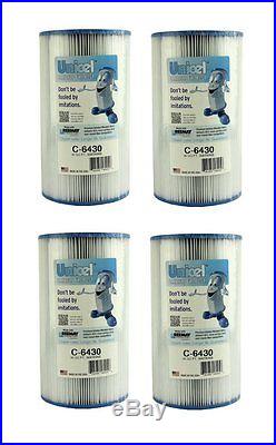 4 New Unicel C-6430 Hot Springs Watkins Spa Filter Replacement Cartridges C6430